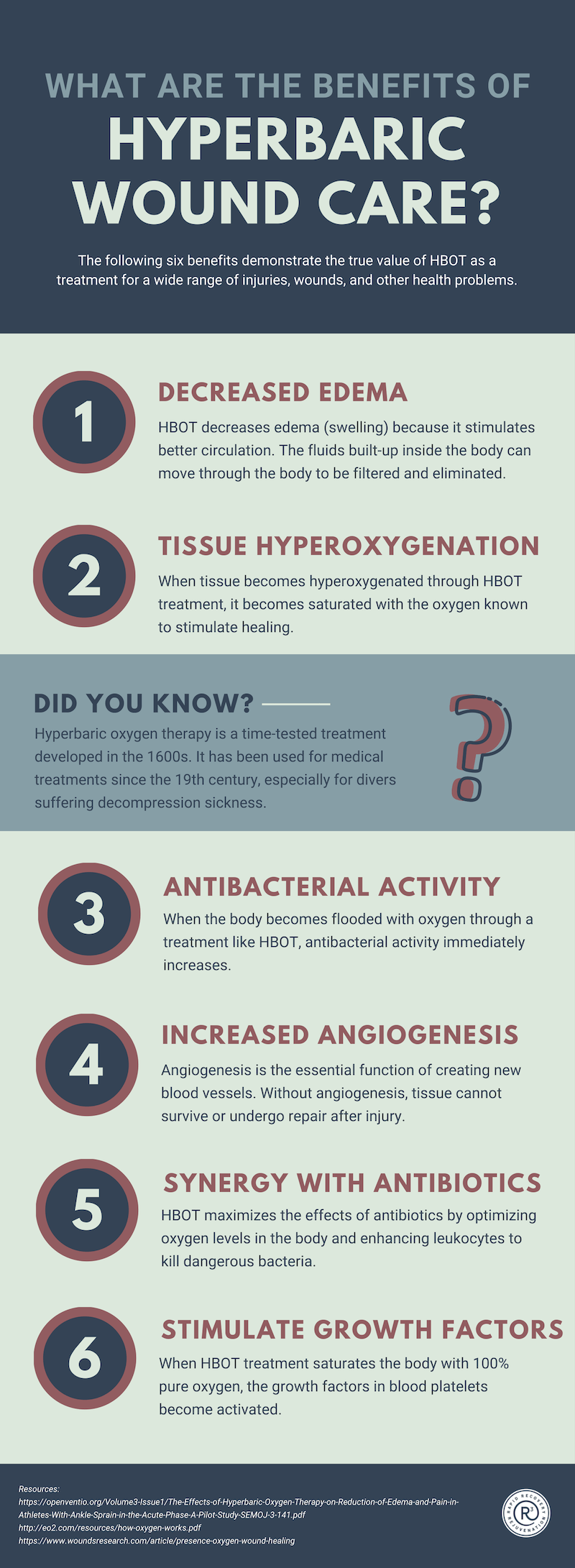 benefits of hyperbaric oxygen therapy