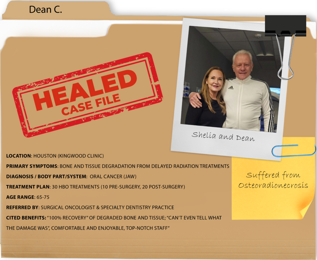 Dean's story of healing at r3 wound care and hyperbarics